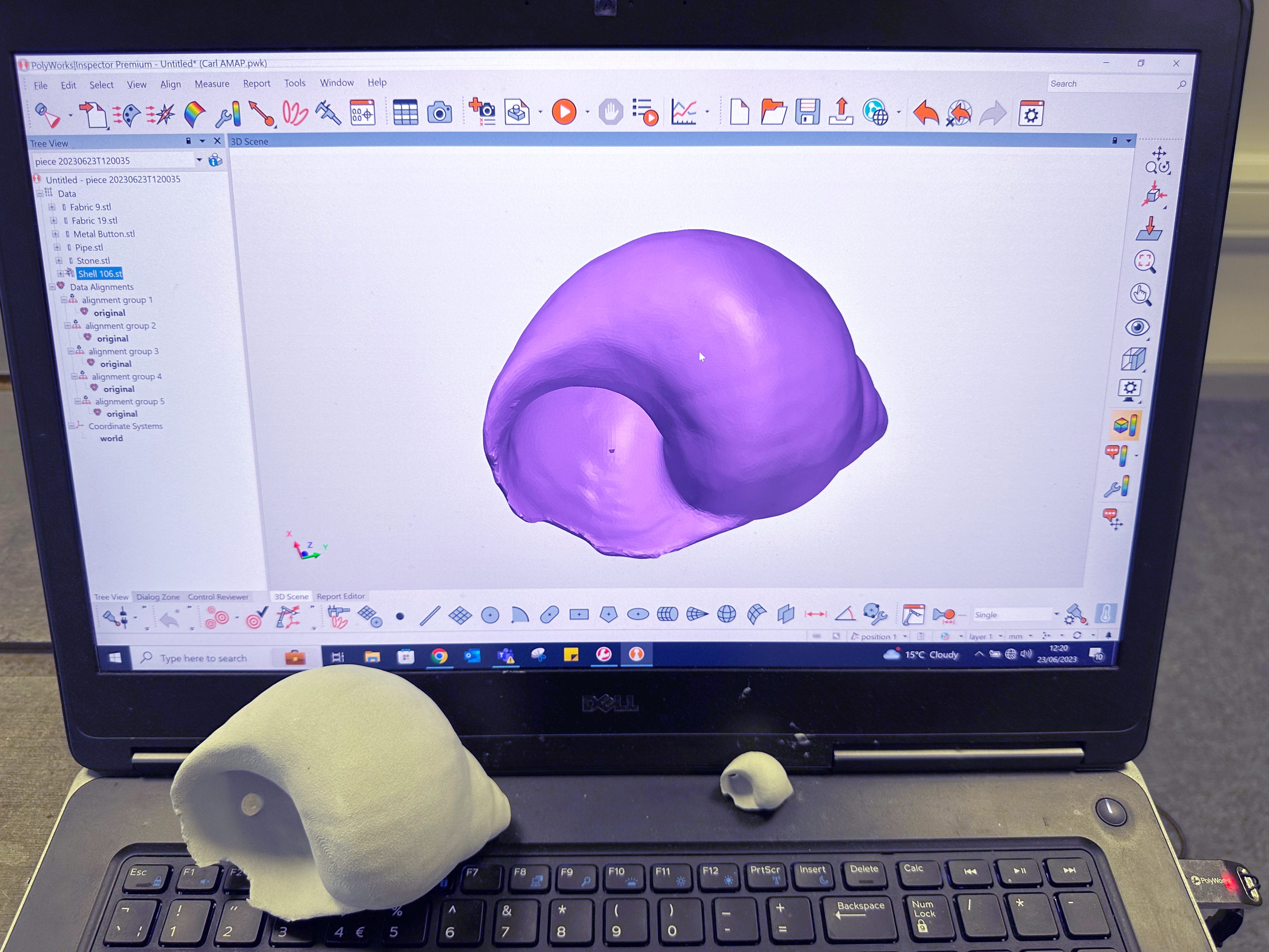 3D Scanning with PolyWorks