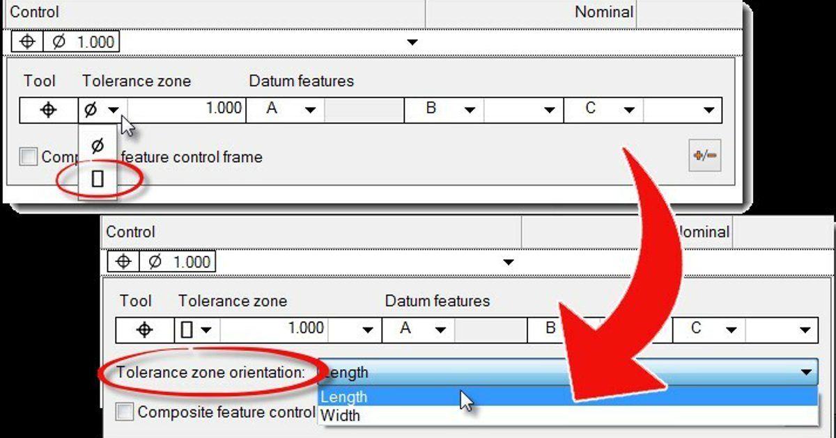 Define Tolerance Zone Orientation for GD&T Position… | 3D Scanners