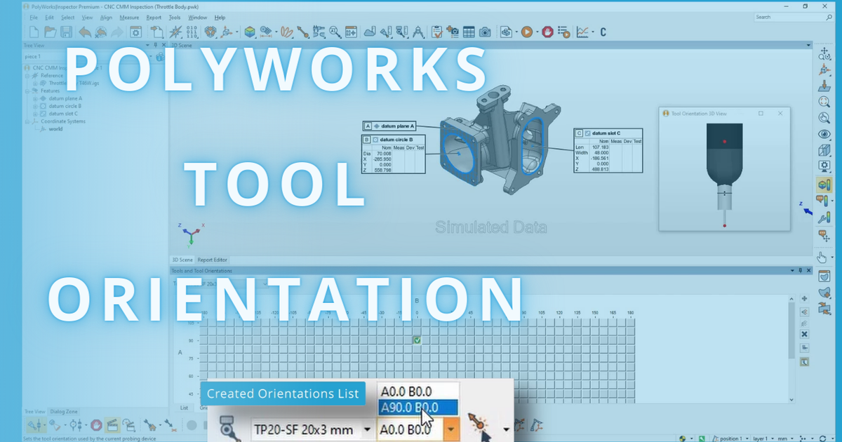 PolyWorks Tool Orientation | 3D Scanners
