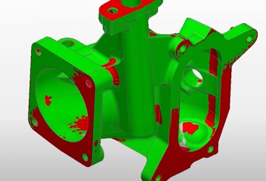 Quickly Clean Scan Data Using CAD Model | 3D Scanners