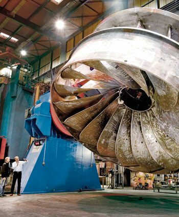 Francis Turbine for the Guri II power plant in Venezuela.